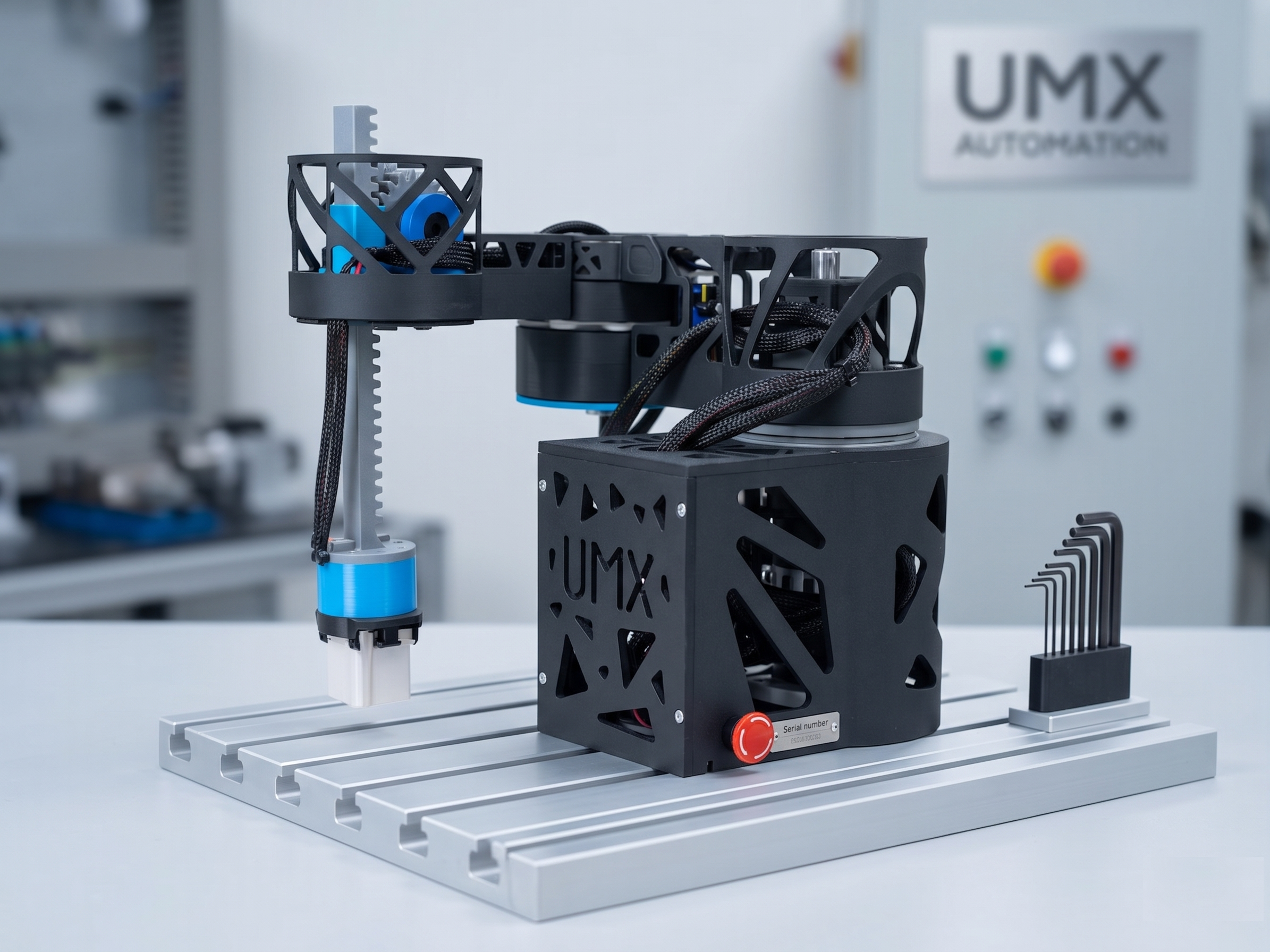 UMX Robotics — 3D-printed educational robotic arm